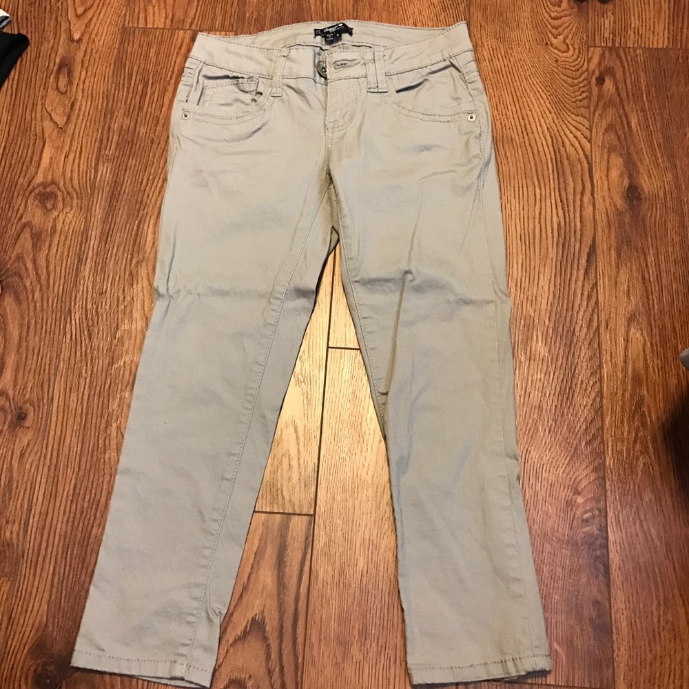 Beige Capris